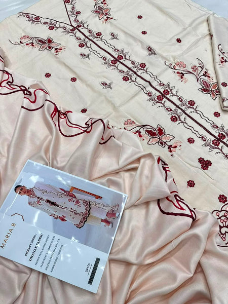 Dhanak 3PC – Heavy Embroidered Collection
