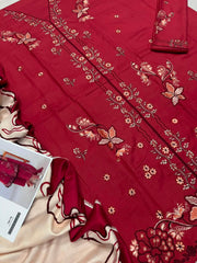 Dhanak 3PC – Heavy Embroidered Collection