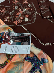 Dhanak 3PC – Heavy Embroidered Collection
